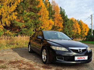 2006 Mazda 6 I (GG) Рестайлинг, чёрный, 480000 рублей, вид 5