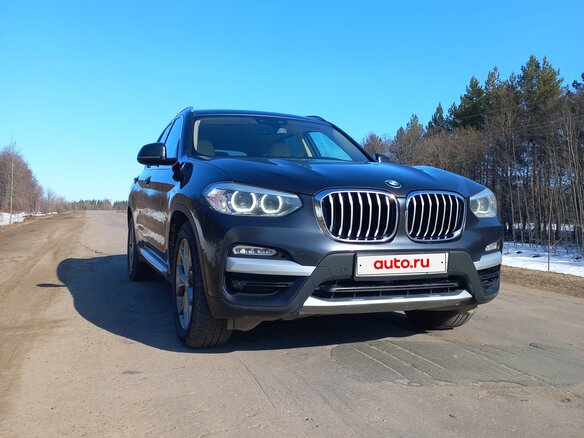 2018 BMW X3 20d xDrive III (G01), синий, 2715000 рублей
