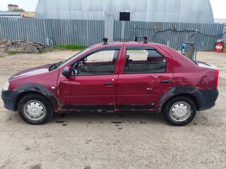 2011 Renault Logan I Рестайлинг, красный, 260000 рублей, вид 3