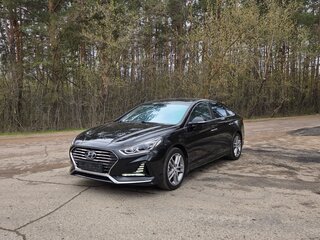 2019 Hyundai Sonata VII (LF) Рестайлинг, чёрный, 1870000 рублей, вид 1