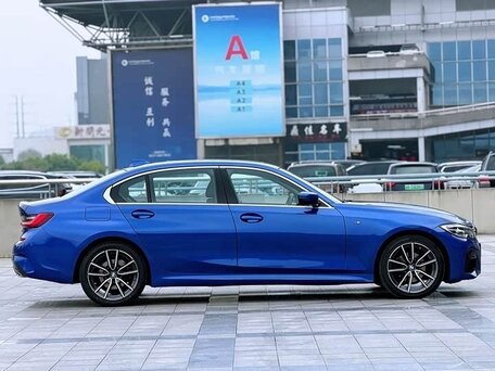 2022 BMW 3 серии Long 320Li VII (G2x), синий, 2770000 рублей, вид 4