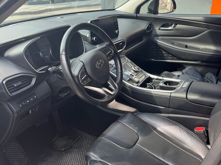 2021 Hyundai Santa Fe IV Рестайлинг, чёрный, 3590000 рублей, вид 5