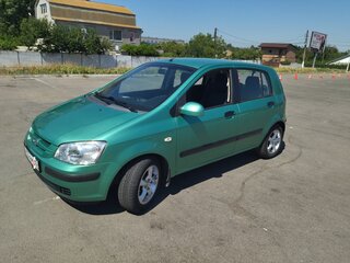 2004 Hyundai Getz I, зелёный, 630000 рублей, вид 2