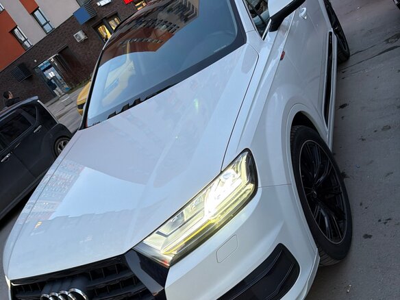 2016 Audi Q7 II (4M), белый, 3230000 рублей - вид 1