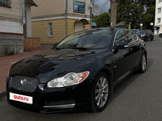 2008 Jaguar XF I, чёрный, 895000 рублей, вид 1