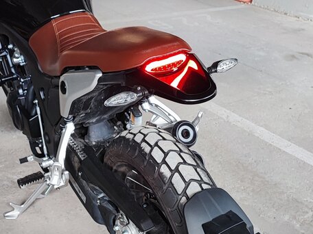 2024 Kove 500F Scrambler, чёрный, 545000 рублей, вид 4