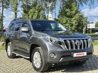 2014 Toyota Land Cruiser Prado 150 Series Рестайлинг 1, серый, 3000000 рублей, вид 1