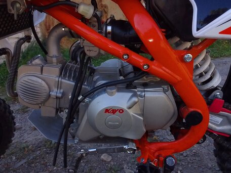 2025 Kayo Basic TT140EM, оранжевый, 95000 рублей, вид 2