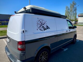 2014 Volkswagen Transporter T5 Рестайлинг, серый, 1750000 рублей, вид 4