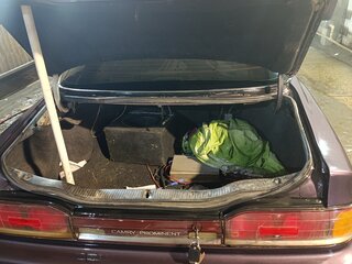 1991 Toyota Camry Prominent V30, фиолетовый, 200000 рублей, вид 5