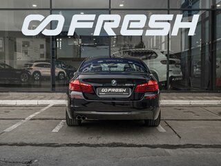 2016 BMW 5 серии 520i VI (F10/F11/F07) Рестайлинг, чёрный, 2495000 рублей, вид 4