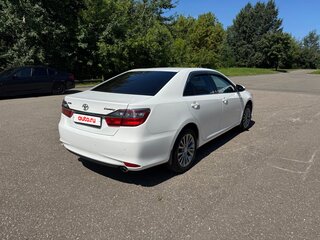 2016 Toyota Camry US Market VII (XV50) Рестайлинг, белый, 2100000 рублей, вид 4