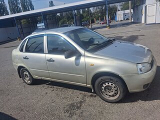 2008 Lada (ВАЗ) Kalina I, жёлтый, 220000 рублей, вид 2