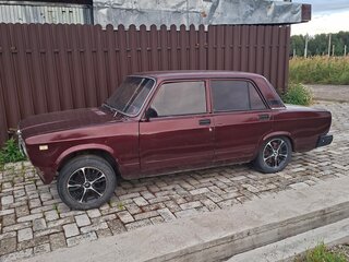 2007 Lada (ВАЗ) 2107, пурпурный, 100000 рублей, вид 3
