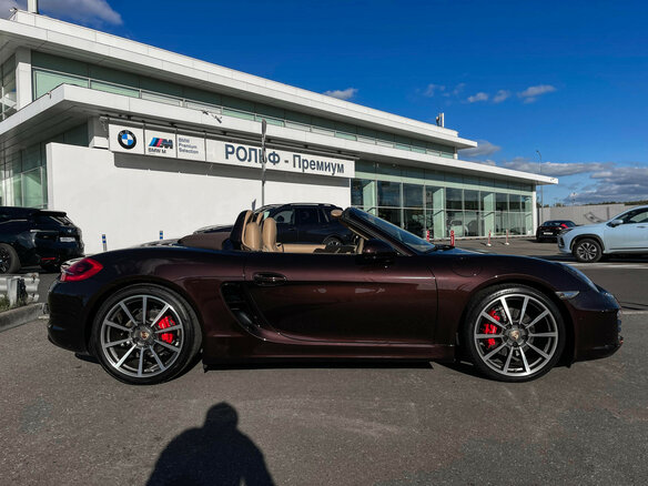 2013 Porsche Boxster S III (981), коричневый, 4950000 рублей - вид 3
