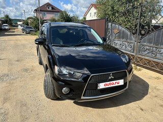 2010 Mitsubishi Outlander II Рестайлинг, чёрный, 1150000 рублей, вид 3