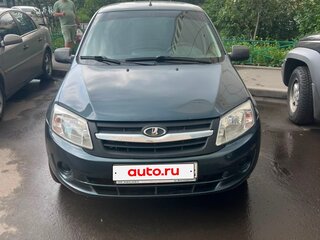 2014 Lada (ВАЗ) Granta I, серый, 420000 рублей, вид 1