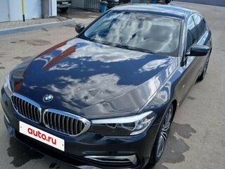 2017 BMW 5 серии 520d VII (G30/G31/G38), серый, 2900000 рублей, вид 2