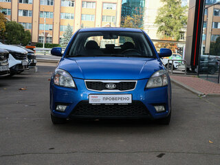 2011 Kia Rio II Рестайлинг, синий, 730000 рублей, вид 2