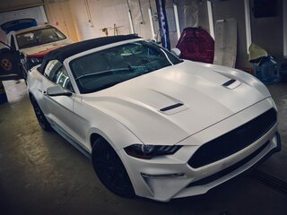 2019 Ford Mustang VI Рестайлинг, белый, 3100000 рублей, вид 2