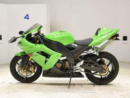 2004 Kawasaki ZX-10R Ninja, зелёный, 649000 рублей, вид 1