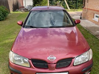 2002 Nissan Almera II (N16), пурпурный, 165000 рублей, вид 2