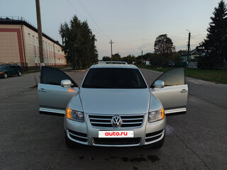 2006 Volkswagen Touareg I Рестайлинг, серебристый, 850000 рублей, вид 5
