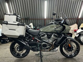 2021 Harley-Davidson Pan America, зелёный, 1470000 рублей, вид 3