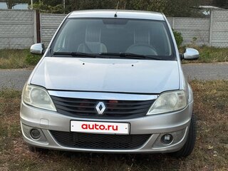 2013 Renault Logan I Рестайлинг, серый, 430000 рублей, вид 2