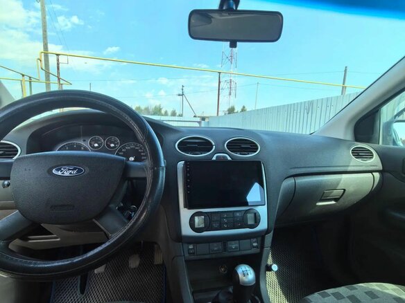 2005 Ford Focus II, голубой - вид 8