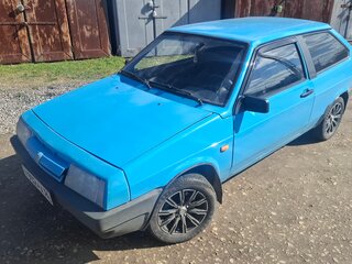 1990 Lada (ВАЗ) 2108 21086, синий, 200000 рублей, вид 1