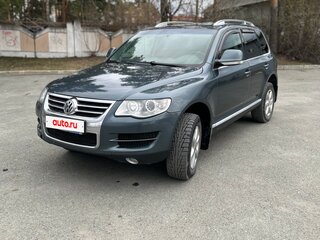 2008 Volkswagen Touareg I Рестайлинг, голубой, 1050000 рублей, вид 1