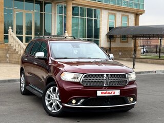 2017 Dodge Durango III Рестайлинг, красный, 3300000 рублей, вид 1