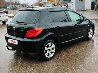 2007 Peugeot 307 I Рестайлинг, чёрный, 360000 рублей, вид 4
