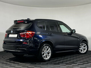 2013 BMW X3 20d xDrive II (F25), синий, 1475000 рублей, вид 2