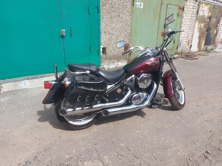 1996 Kawasaki VN800 Vulcan, красный, 430000 рублей, вид 5