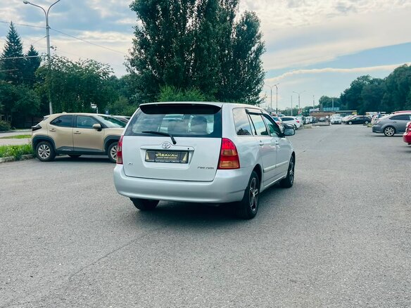 2001 Toyota Corolla Fielder IX (E120, E130), серебристый - вид 6