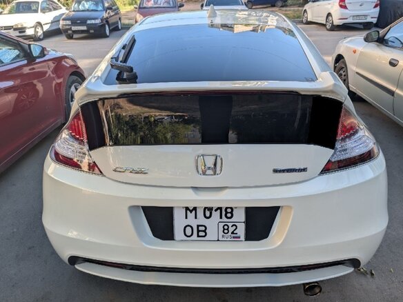 2013 Honda CR-Z Hybrid I Рестайлинг, белый, 1599500 рублей - вид 3