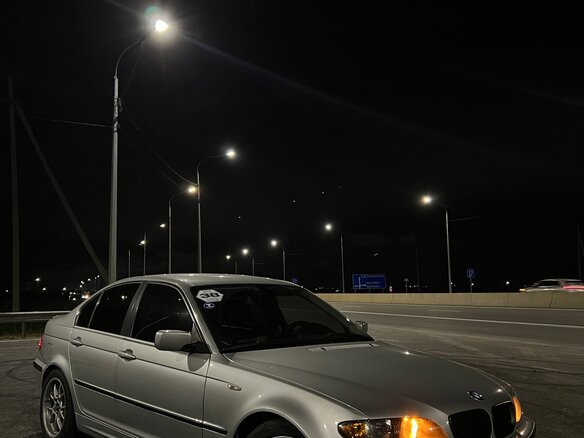 2004 BMW 3 серии 320i IV (E46) Рестайлинг, серебристый, 1200000 рублей - вид 7