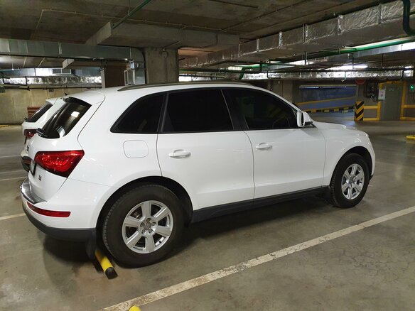2014 Audi Q5 I (8R) Рестайлинг, белый - вид 4