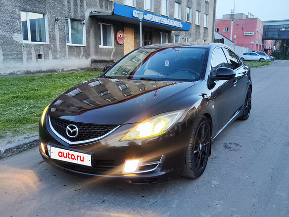 2007 Mazda 6 II (GH), пурпурный