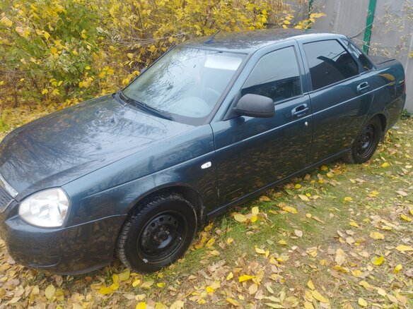 2012 Lada (ВАЗ) Priora I, синий, 380000 рублей - вид 3