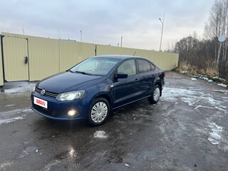 2013 Volkswagen Polo V, синий, 570000 рублей, вид 1