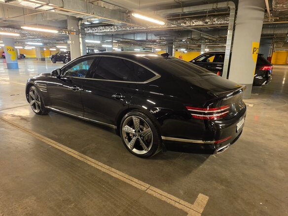 2021 Genesis G80 II, чёрный, 4500000 рублей - вид 13