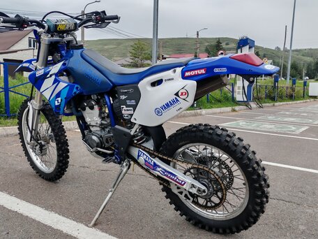 2005 Yamaha WR250F, синий, 385000 рублей, вид 5