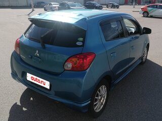 2014 Mitsubishi Mirage VI, голубой, 550000 рублей, вид 4