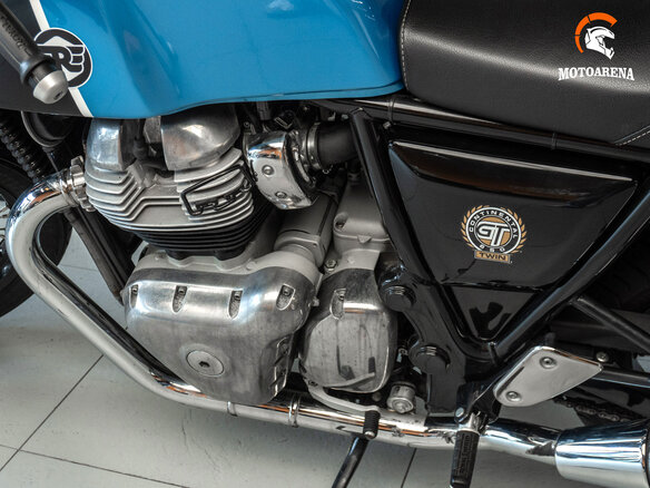 2022 Royal Enfield Interceptor 650, синий, 464356 рублей - вид 13
