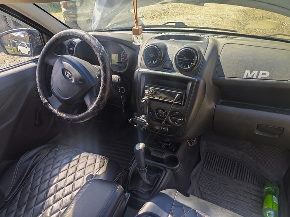 2014 Lada (ВАЗ) Granta I, чёрный - вид 3