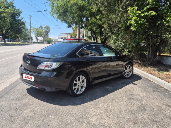 2008 Mazda 6 II (GH), чёрный, 740000 рублей - вид 4