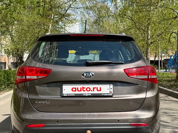 2016 Kia Ceed II Рестайлинг, коричневый, 1100000 рублей - вид 5